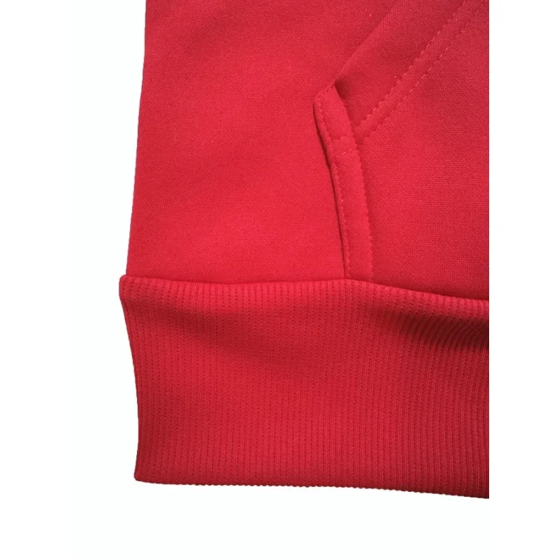 ผู้ชายHoodieหลวมสบายๆเสื้อผ้าแฟชั่นแขนยาวHooded Pullover Canadian Maple Leaf Drawstringกระเป๋าStreetwearเสื้อกันหนาว