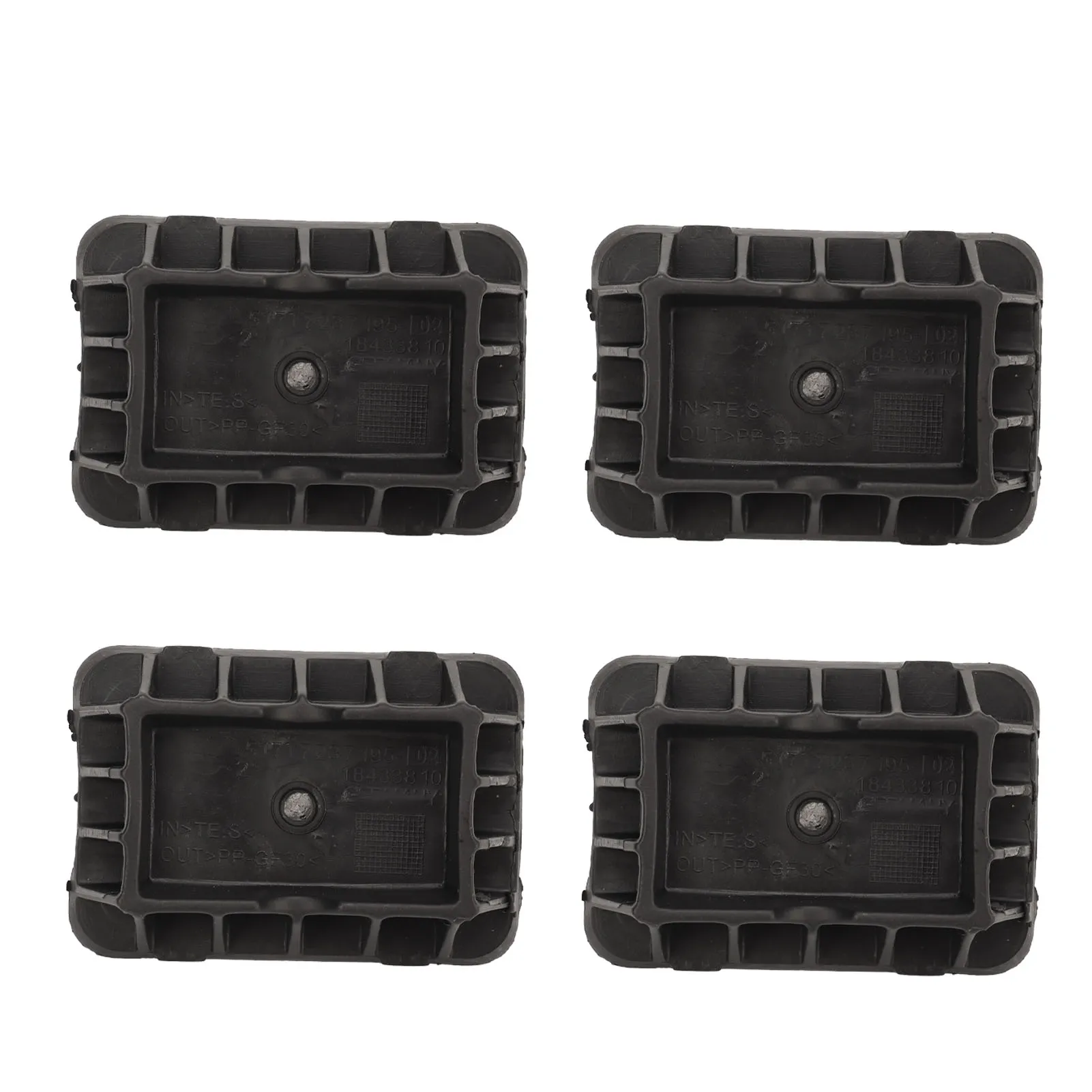 

4 шт. резиновая накладка под автомобильной опорой 51717237195 для BMW 5 серии, набор аксессуаров для подъема домкрата