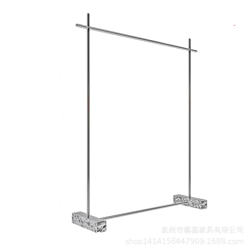 

Новая вешалка для одежды, витрина с водной рябью из нержавеющей стали, островная стойка от пола до потолка, настенная витрина для одежды