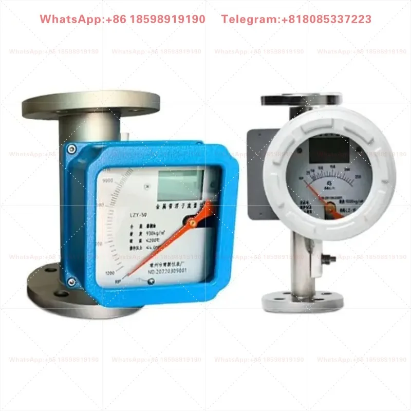 LZZ LZD Stainless Steel Metal Tube Rotameter Pointer Digital Display Explosion Proof Remote Transmission Flow Meter