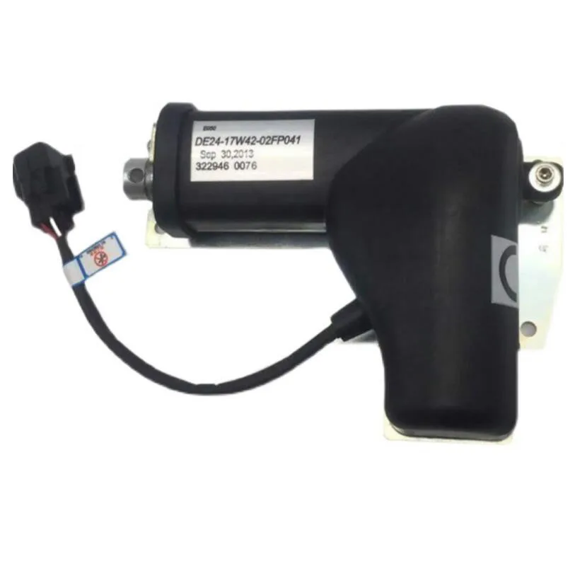 Suitable for excavator engineering machine bulldozer accessories throttle motor DE24-17W42-02FP041