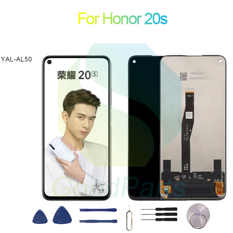 

for Honor 20s LCD Display Screen 6.21" YAL-AL50 for Honor 20s Touch Digitizer Assembly Replacement