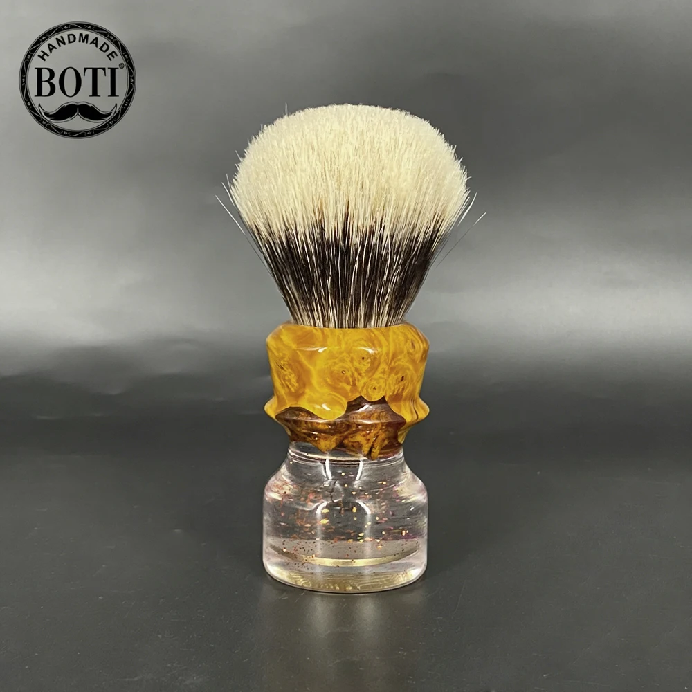 Boti-Brush-BOTI Shaving Brush Inmountain Secret Rea Handle Shave Handmade 2ed Handle Barber Tool Morning Man Wet Shaving Kit