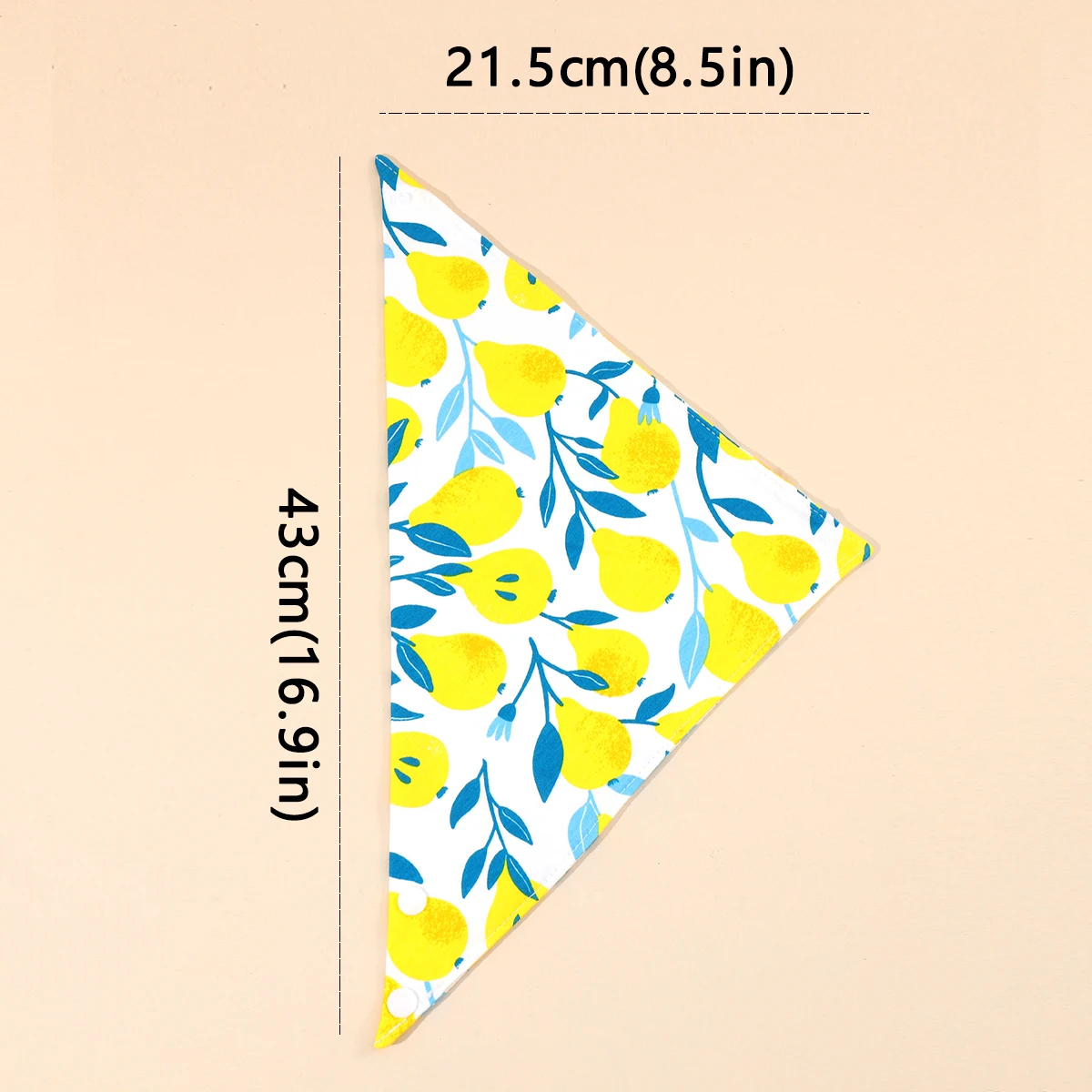 Baby Bib Soft Cotton Baby Drool Bibs Cute Triangle Scarf Comfortable Drooling and Teething Towel Saliva Towel for Newborn Summer