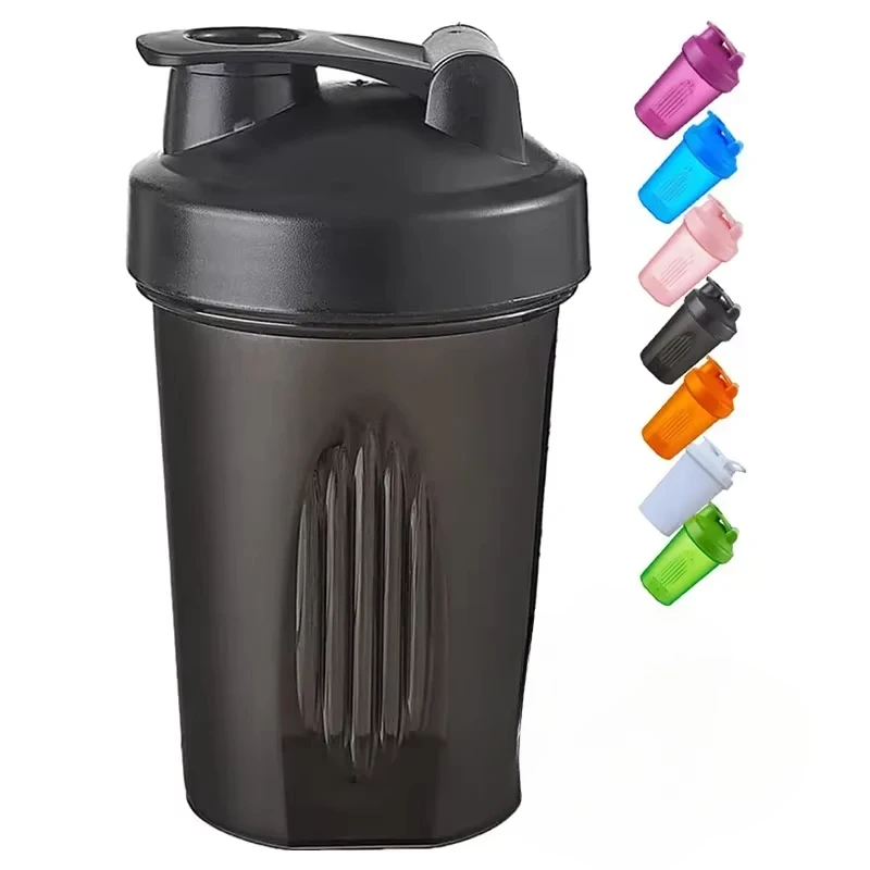 Botellas Shaker de 1 a 7 Uds., tazas de agua deportivas, botella mezcladora de proteína de suero en polvo, agitador de gimnasio para Fitness, taza de bebida de plástico portátil para exteriores