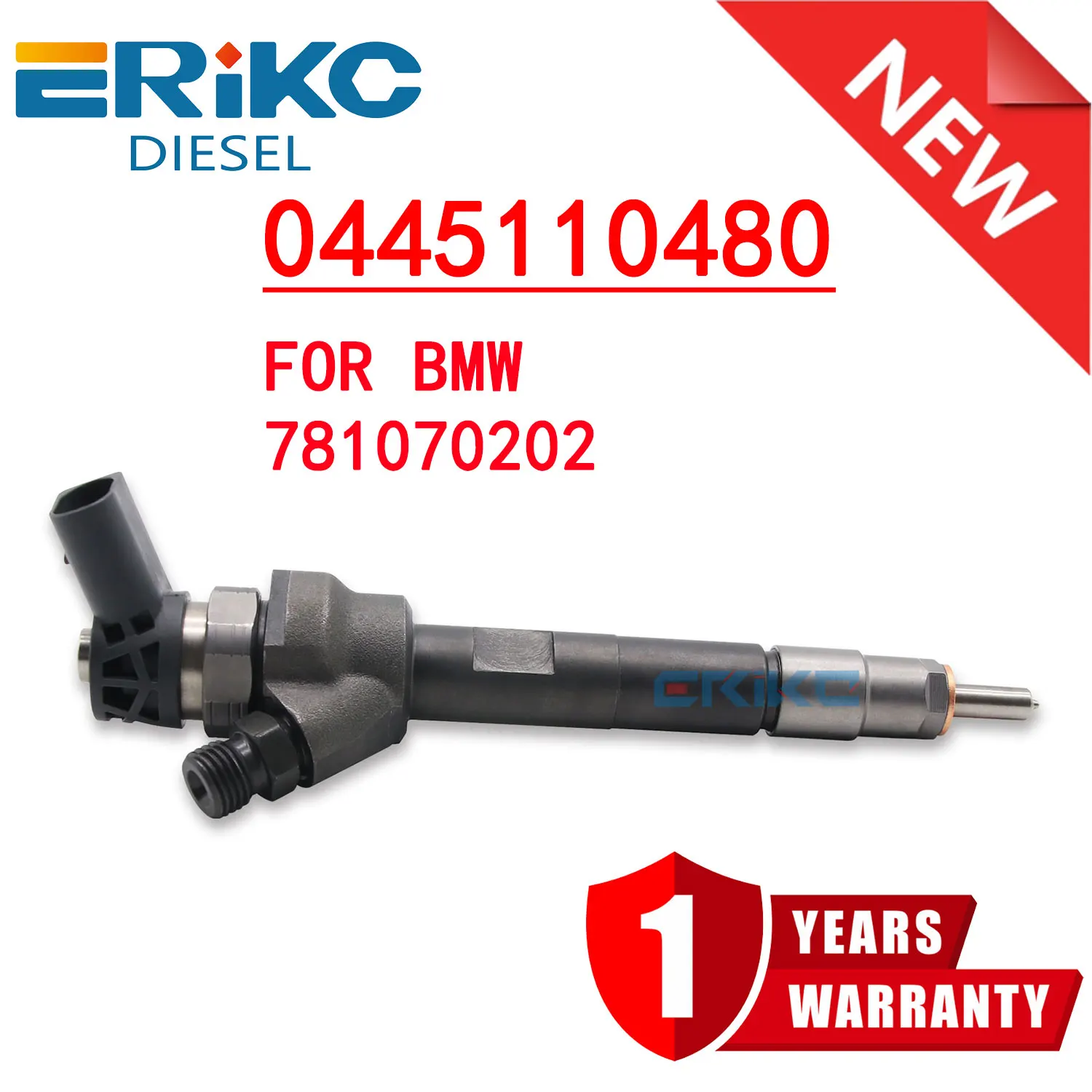 0445110480 Sprayer Auto Fuel Pump Injector Part 0 445 110 480 Diesel Engine Injector 0445 110 480 for BMW E90 320D 781070202