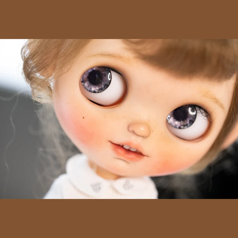 YESTARY Blythe 14mm Eyes Doll Accessories For 1/6 Blythe Toys Diy Handmade Limited Sparkling Colour Glass Eyes Pieces For Gifts