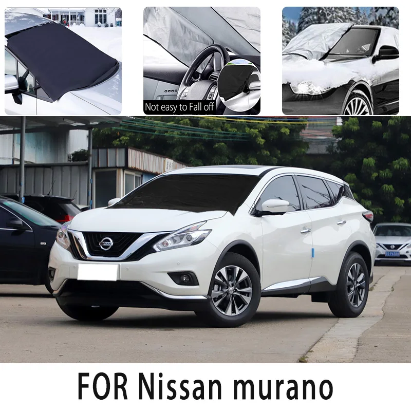 

Чехол Carsnow, переднее покрытие для Nissan murano, защита от снега, теплоизоляция, защита от солнца, ветра, мороза, автомобильные аксессуары