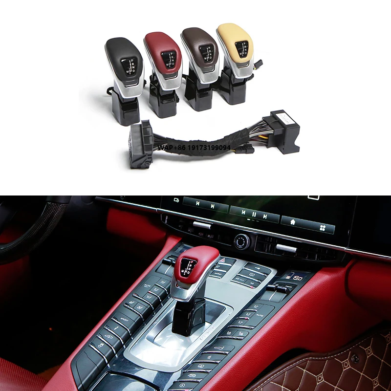 

2009-2016 Car Interior Modification Upgrade 2017-2023 971 Gear Head Shift Lever Control Lever for Panamera 970