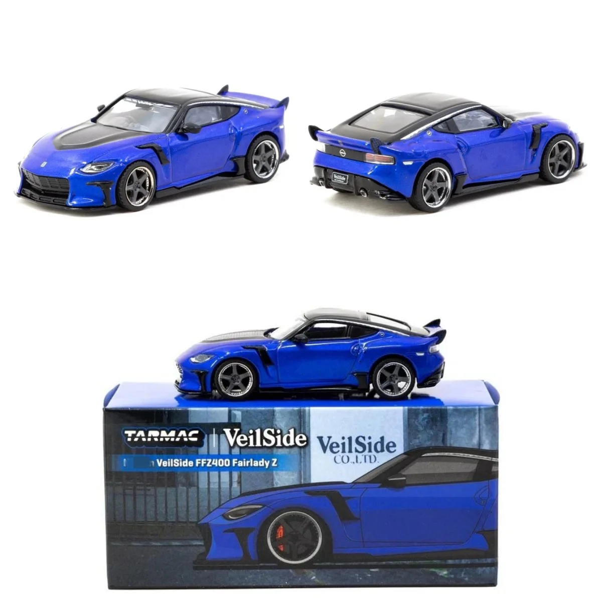 

1:64 Fairlady Z VeilSide FFZ400 -- Blue -- Tarmac Works
