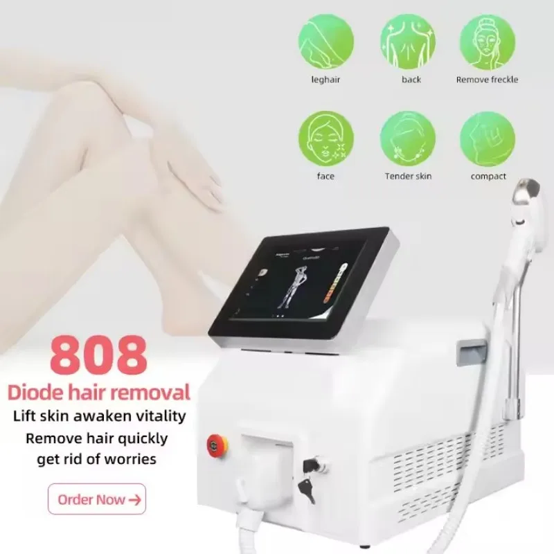 Desktop Diode Laser 808 Laser Epilator Machine Ice Platinum Titanium 755 1064 808nm Ice Diode Laser Hair Removal Machine