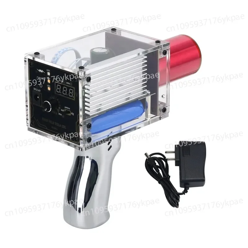 Signal Generator, Third Generation Enhanced 2200 mAh Coil Gun Handheld Magnetic Energy Generator Power Adapter
