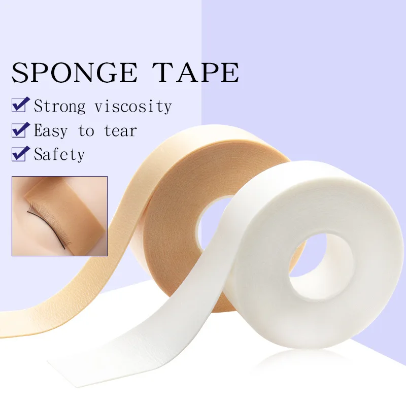 Graft Eyelashes with Foam To Isolate and Lift Eyelashes Under The Eyelids for Convenient Planting Eyelash Adhesive Tape