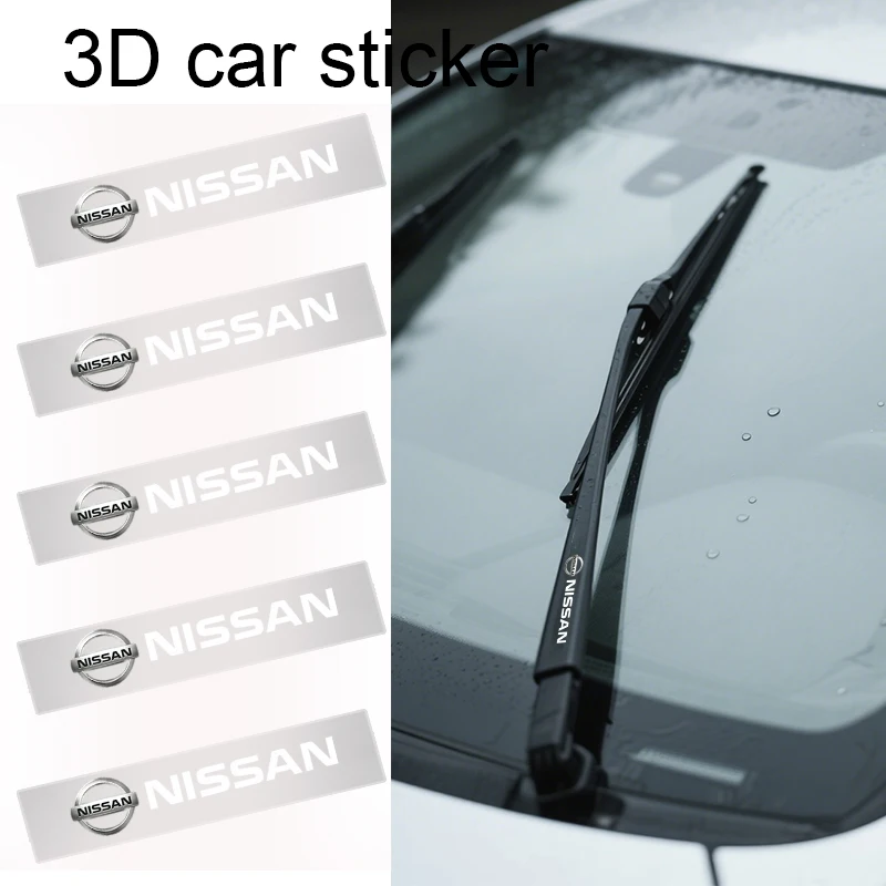 

Car logo Interior Sticker Central control Decals Emblem Badge For Nissan X-Trail T32 T31 Qashqai Tiida Teana Car Styling