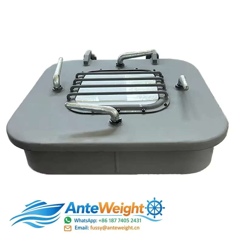 Aluminium Steel Ship Yacht Deck Hatch Skylight Profile Boat Escape Window-Marine Supplies