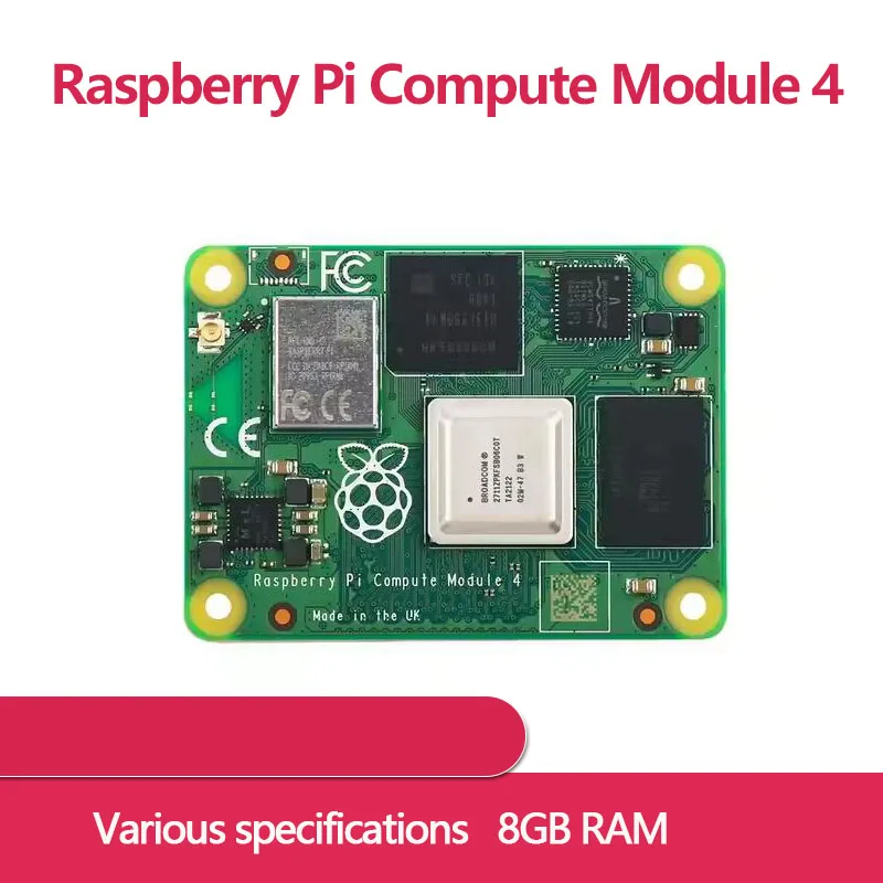 Raspberry Pi Original CM4 1GB 2GB 4GB 8GB Módulo de Computación 4 Rev5 eMMC WiFi