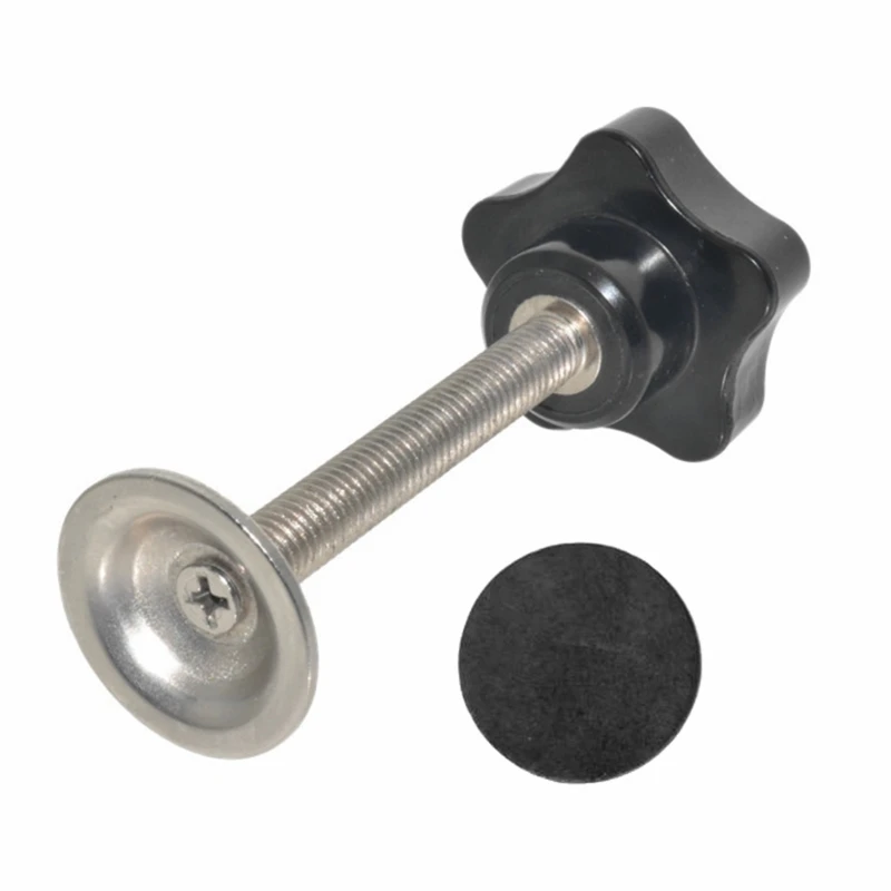 F92C Paya estrella resistente Tornillo apriete tornillo apriete cabeza negra surtido tornillo a