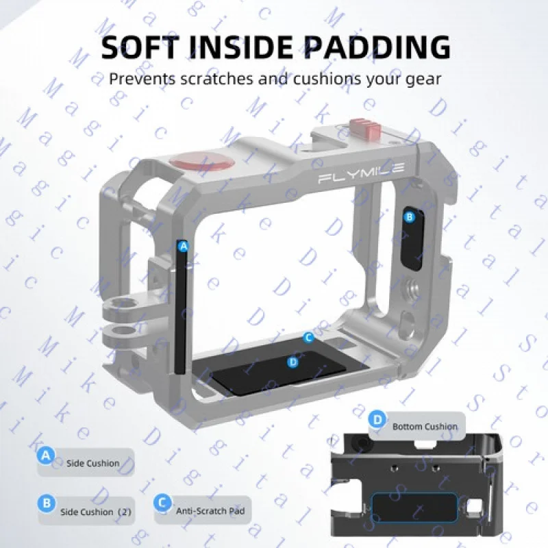 

UU для Insta360 Go Ultra Защитный чехол Металлическая защитная рамка для экшн-камер