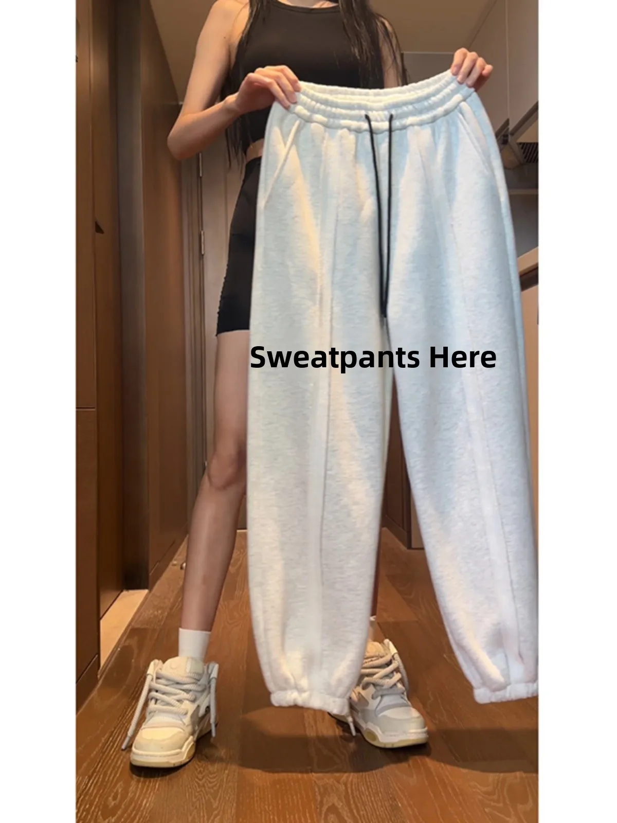 

Подростковые зимние повседневные спортивные брюки на флисовой подкладке, утепленные, со средней/низкой посадкой, свободного кроя, молодежные, базовые цвета