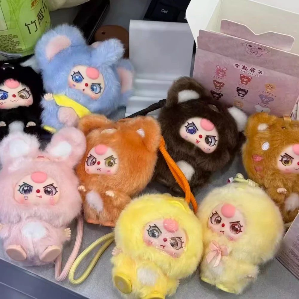 

Baby Three Mini Hug Blind Box Mystery Box Виниловая кукла Подвеска Брелок Фигурка Аниме Кукла Сумка-сюрприз Коллекция Модель игрушки