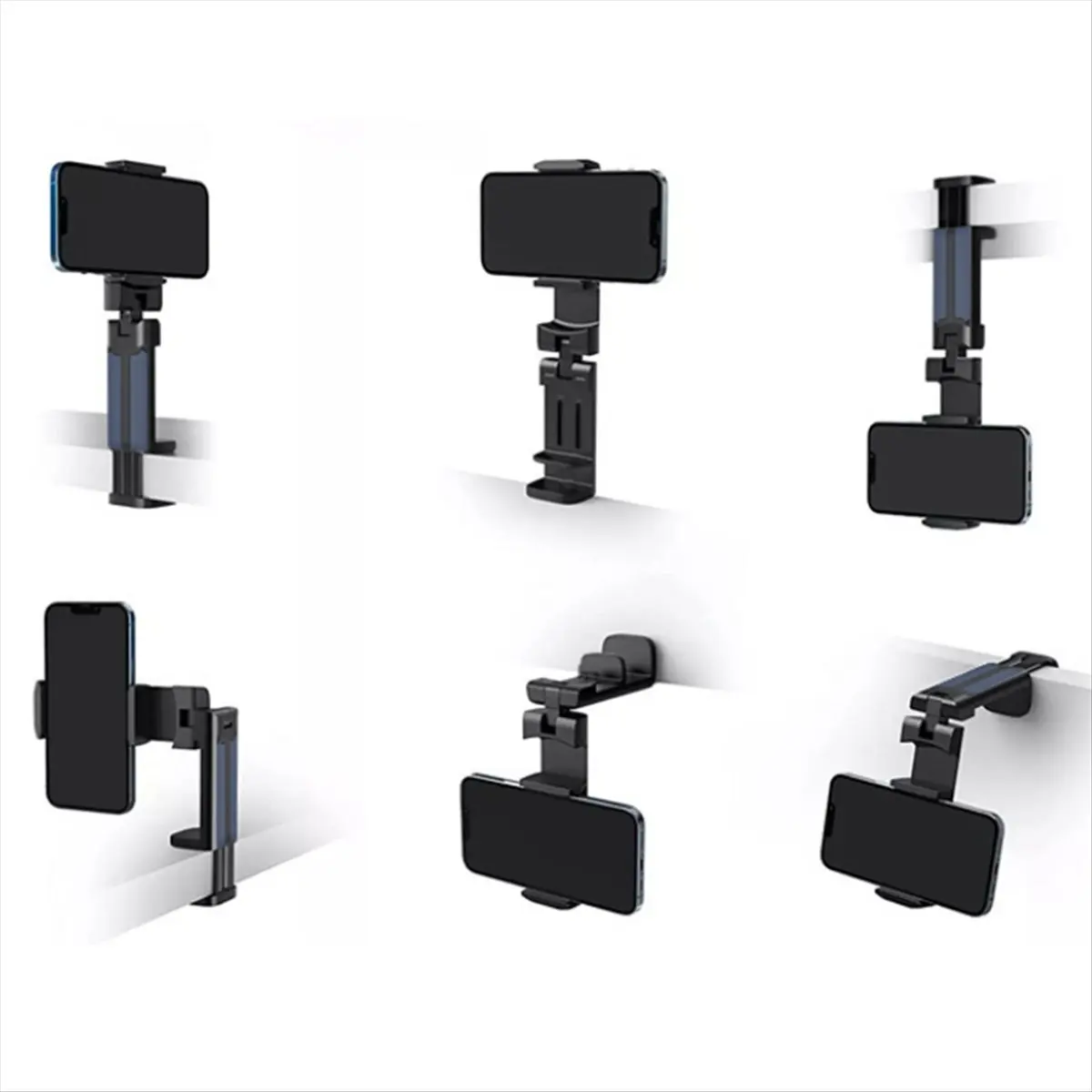 Hot Sale Universal 360 Rotate Foldable Airplane Travel Phone Holder Stand Mount Desk Lazy Car Seat Flying Holder