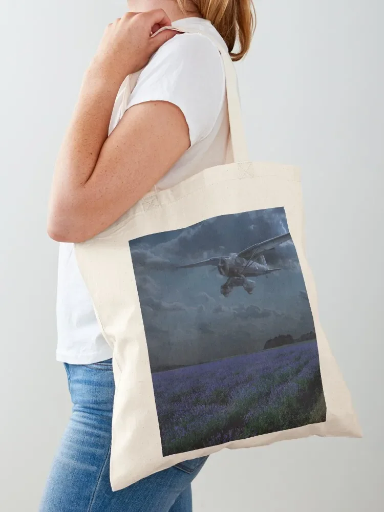 RAF Lysander on secret operation Tote Bag personalized tote bag ecological bags canvas bags handbag