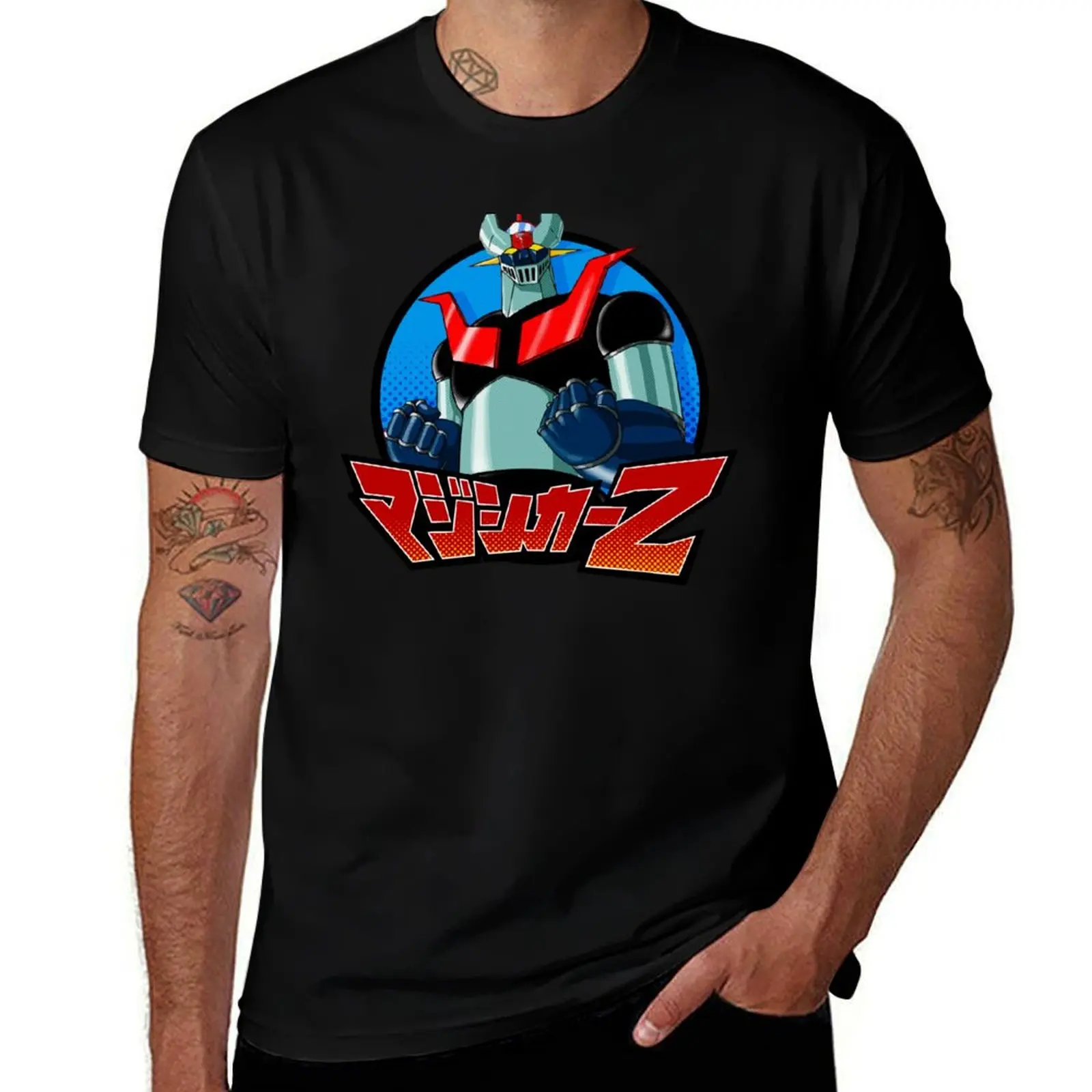 

Mazinger-Z T-Shirt man clothes anime t shirts new gifts and t-shirts mens t shirt