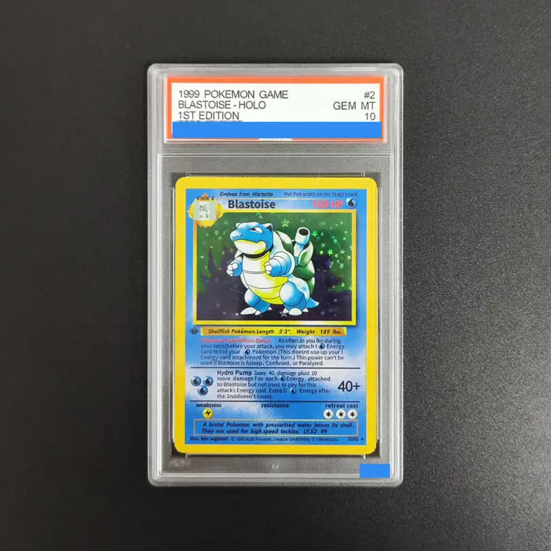 Diy 1999 Pokemon Card Game 1St Edition Charizard Mewtwo Venusaur Gyarados Blastoise Holo Grade Gem Mint 10 Collection Card
