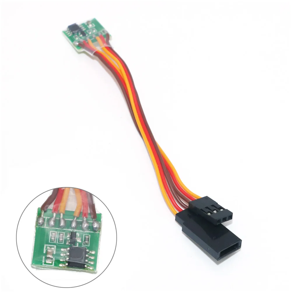 Универсальный 4 ~ 6V/3,6 V ~ 24V сервоинвертор сигнала для Rc сервопривода для JR Futaba Plane V-tail