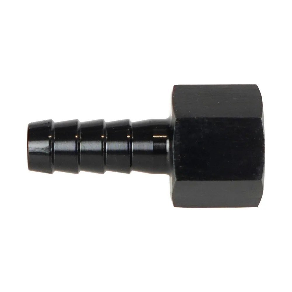 Durable 8AN Female Hose End Fitting 3/8 Barb Hex Design Hose Barb Fitting Push On Connector For Oil Fuel Fluid