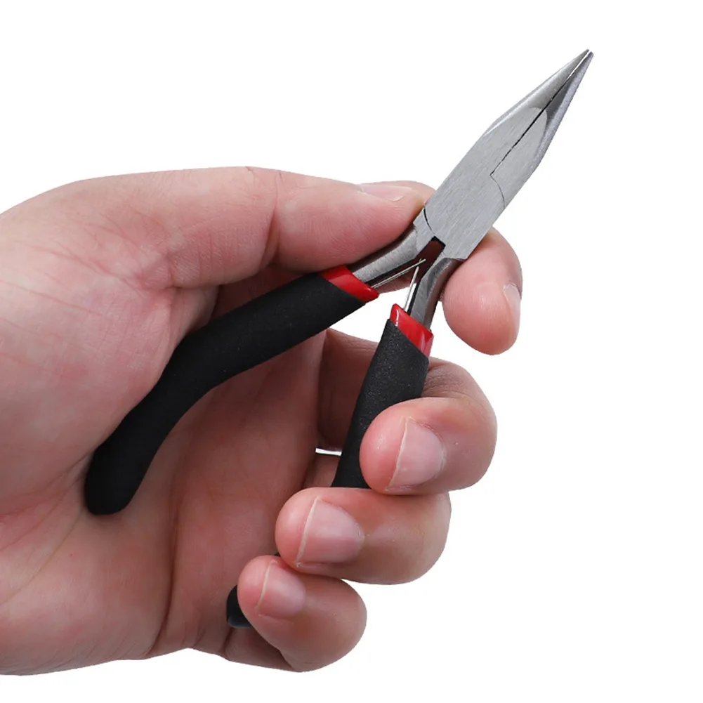 DIY Craft Jewelry Making Pliers 8Pcs Set Accessory Equipment Metal Needle Nose Repair Kit Replacement Round Nose