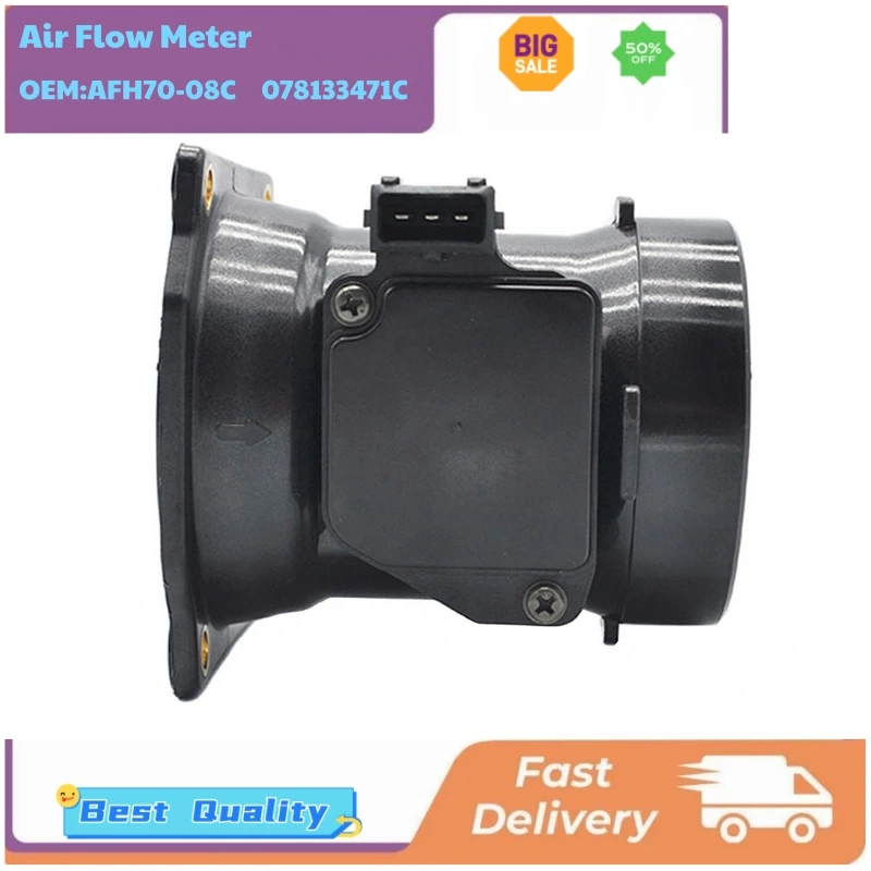 

AFH70-08C AFH7008C 078133471C 078 133 471C Mass Air Flow Meters for Audi A4 A6 A8 VW Passat Seat Alhambra Cordoba Ibiza Toledo