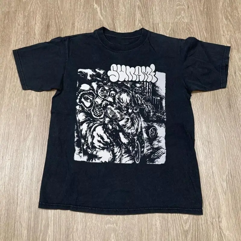 Sunami Band For Fan  S to 5XL Black T shirt KN363