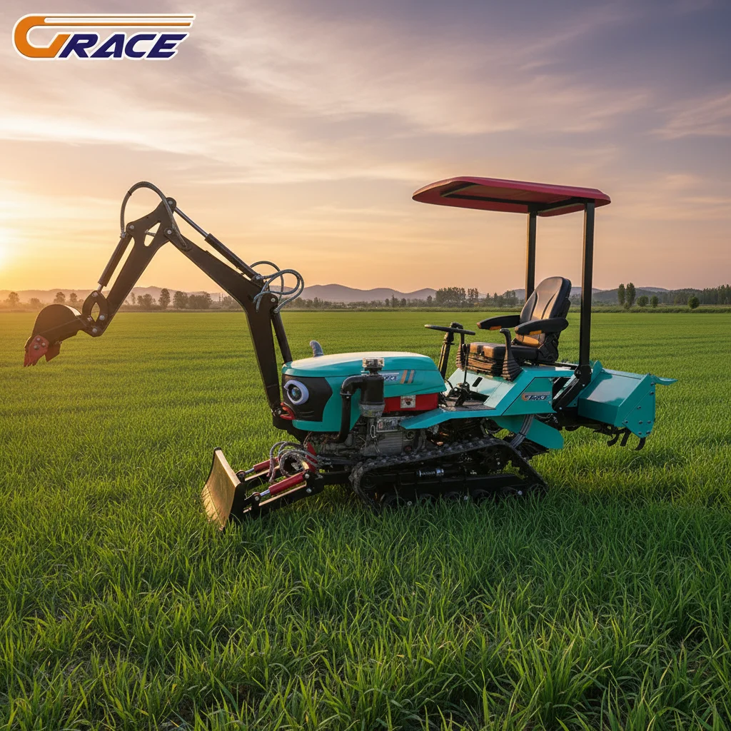

Customize Agricultural Tractor Low Fuel Consumption Strong Power For Field Plowing Factory Direct Supply