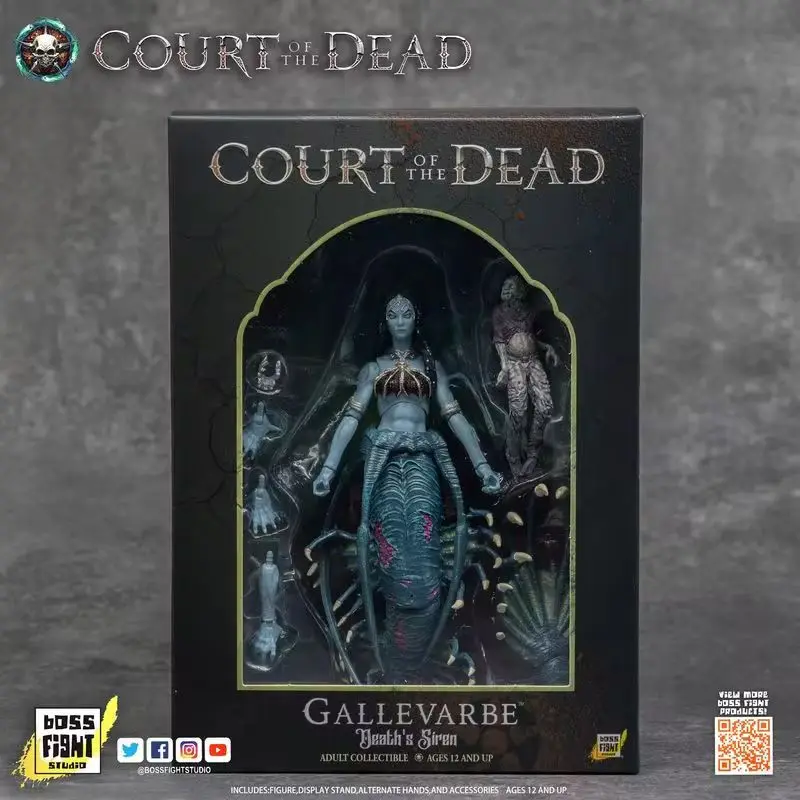 Official Bfs Court Of The Dead 2nd Wave 1/18 Dead Spirit Holy Knight Soul Stealing Action Figure Collection Model Toy