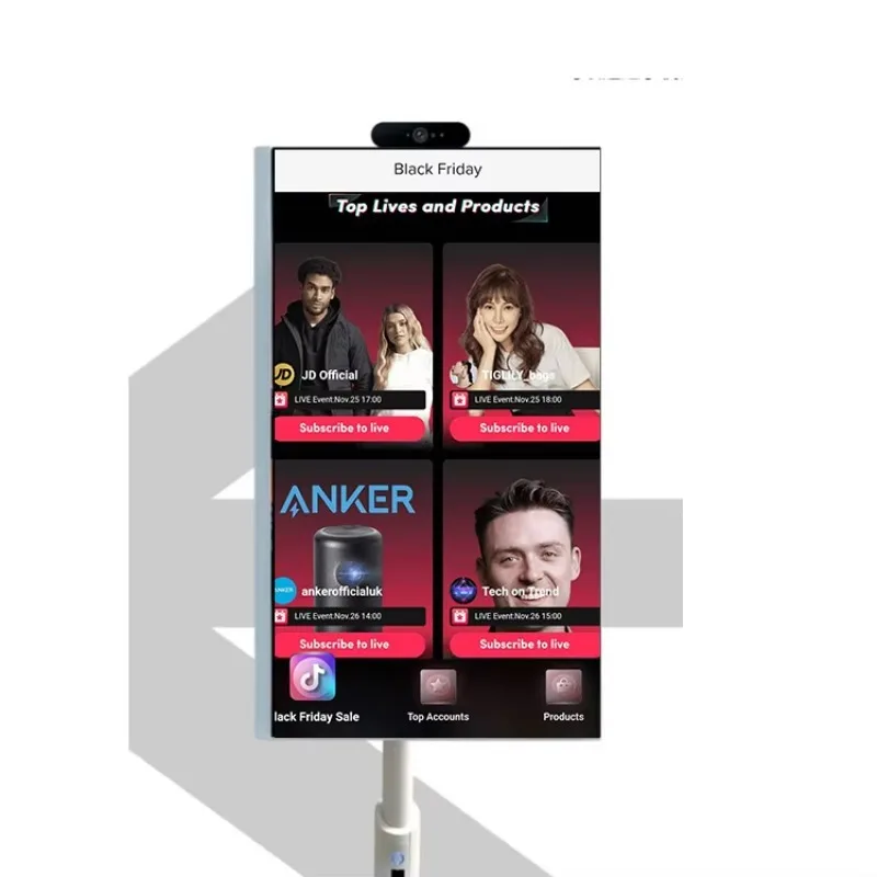 مجموعة معدات البث المباشر الذكية الاحترافية من فيسبوك، معدات البث المباشر Android الكل في واحد #1