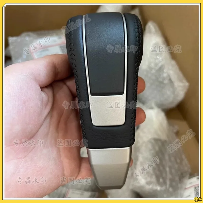 

For PAJERO V93V97V87 PAJERO SPORT2 KH0W KNOB,GEARSHIFT LEVER BLACK LEATHER