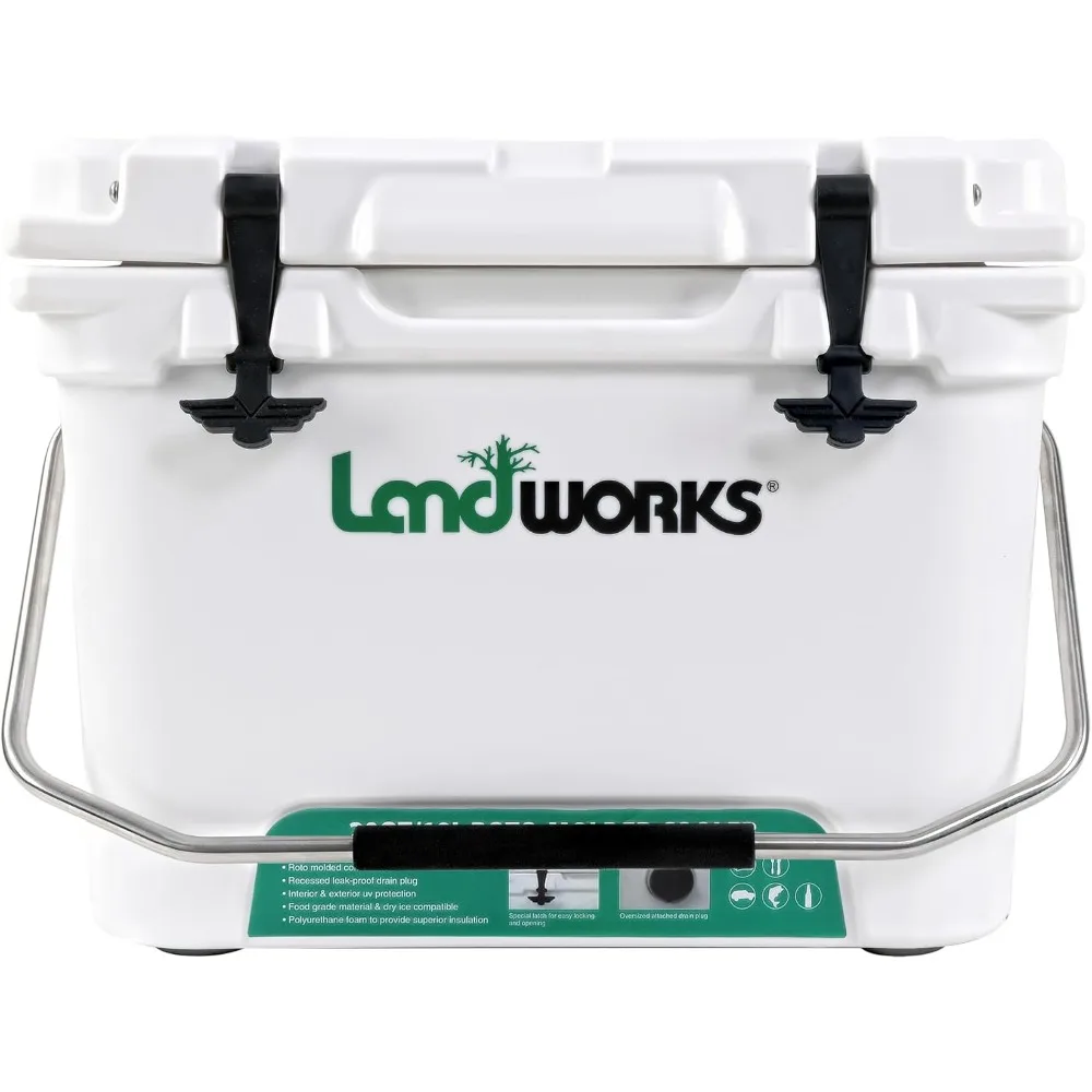 

Роликовый охладитель льда 20QT (модернизированный) до 5 дней удержание льда коммерческий класс безопасный для пищевых продуктов сухой льда совместимый