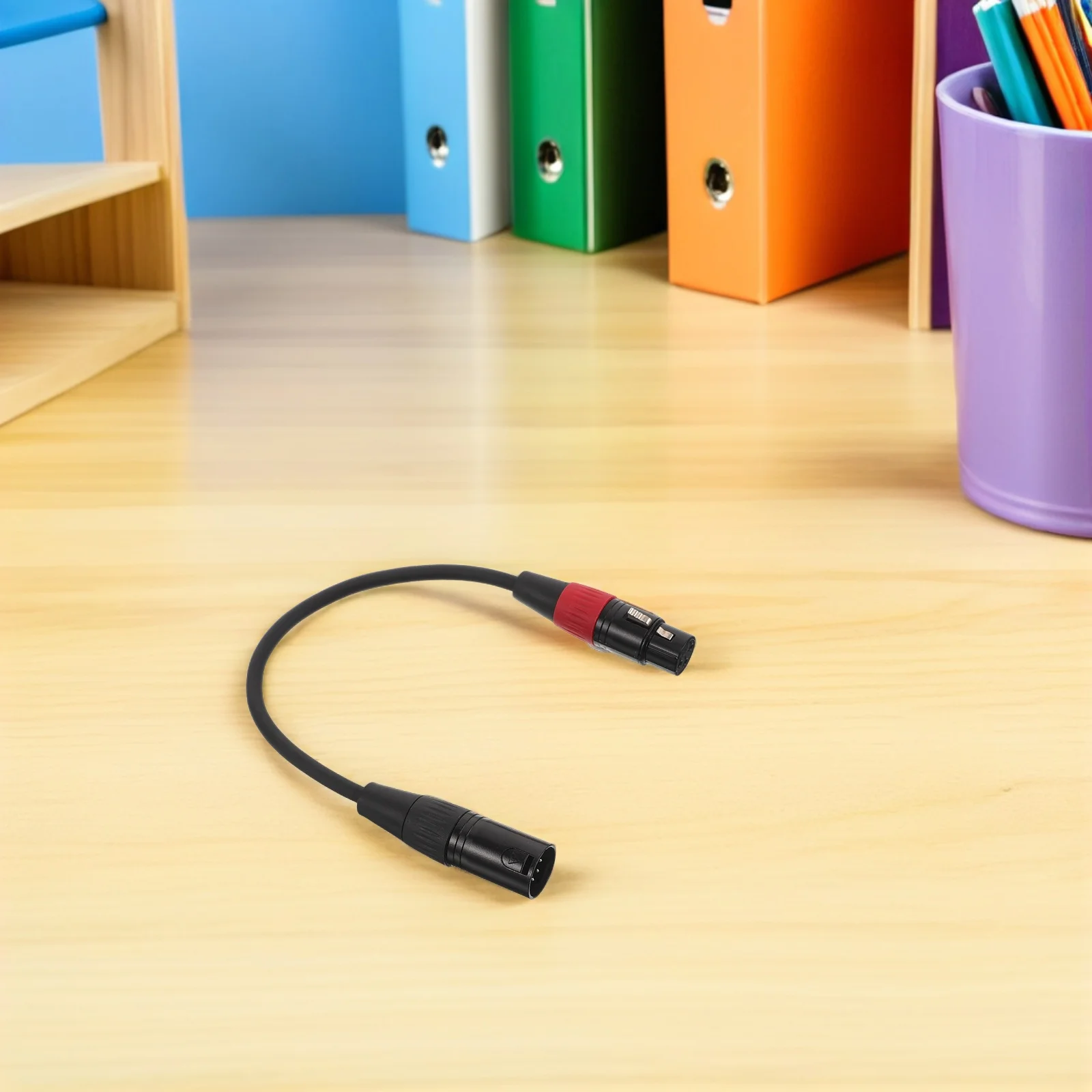 

Xlr 3-Pin Female To 5-Pin Male Cable 0.3M Balanced Audio Adapter For Microphone Pa System Studio Recording Equipment Connector