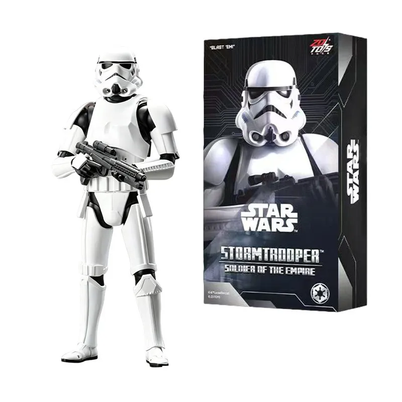 ZD Toys 1/10 Star Wars Luke Skywalker The Mandalorian Darth Vader Storm Trooper Grogu Action Figures Joints Can Move Toys Gifts view 3