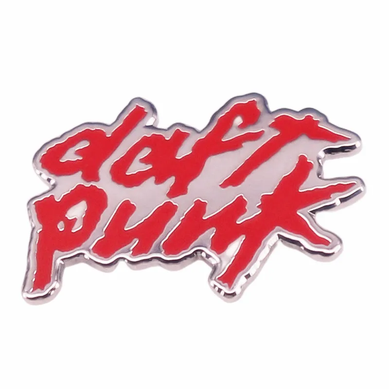 High Quality Daft Punk Enamel Pin Electronic Musical Instrument Band Badge Backpack Pin Music Fan Collection Medal