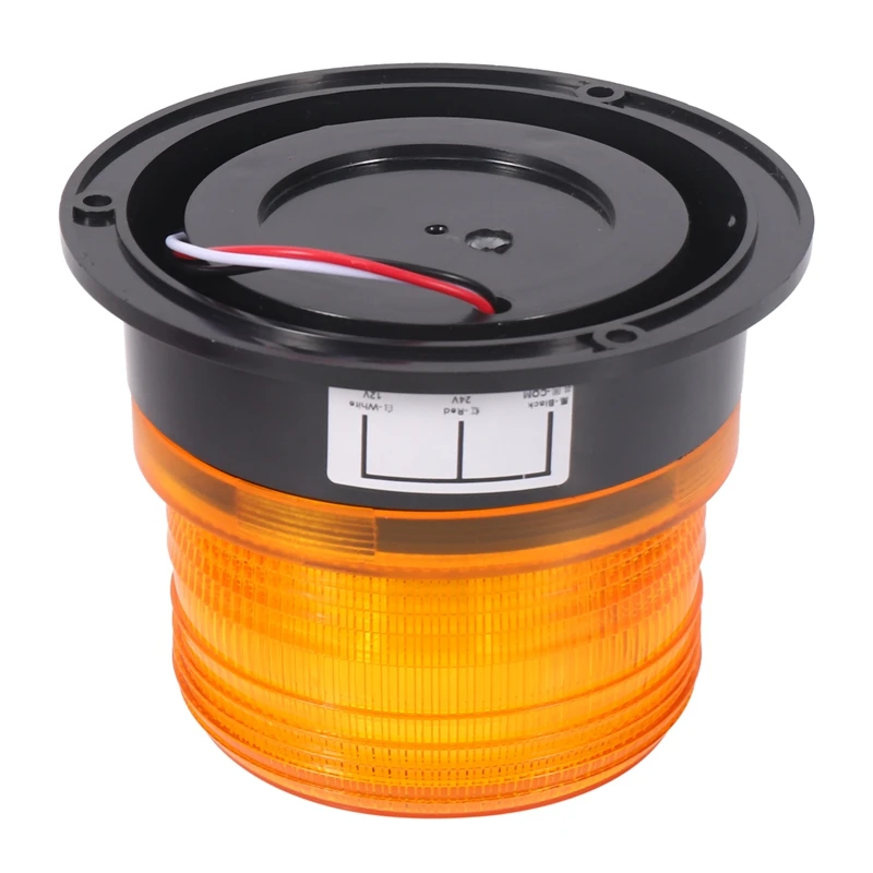 Z0C-h2 x Amber LED Beacon Strobe ไฟกระพริบฉุกเฉินไฟเตือนรถบรรทุก 12V