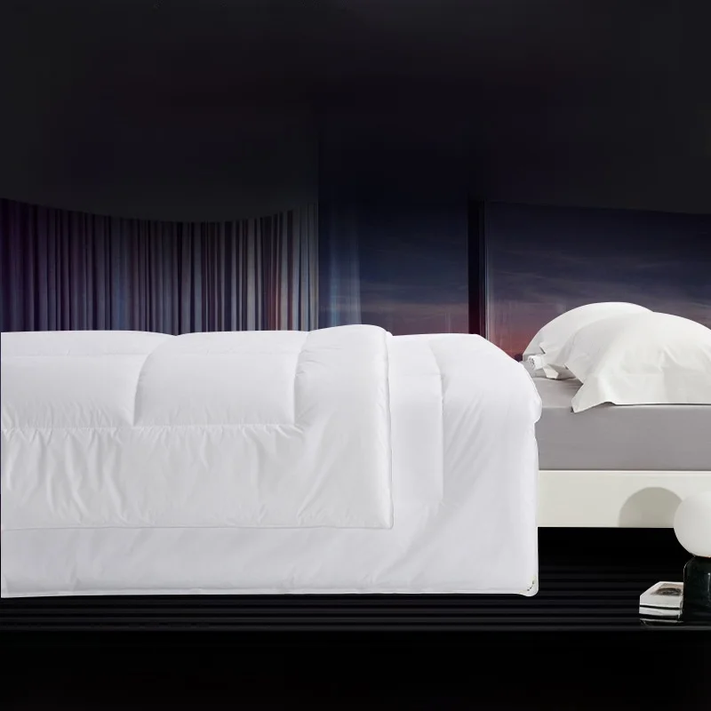 couverture-de-lit-epaisse-en-pur-coton-pour-toutes-les-saisons-ideale-pour-hotels-et-gites-couverture-d'hiver-epaisse-anti-duvet-utilisable-toute-l'annee