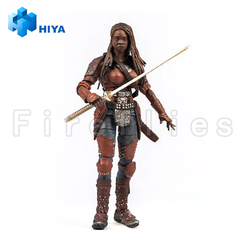 [Przedsprzedaż] 1/18 HIYA 3,75-calowa figurka Wykwintna mini seria The Walking Dead The Ones Who Lived Michonne