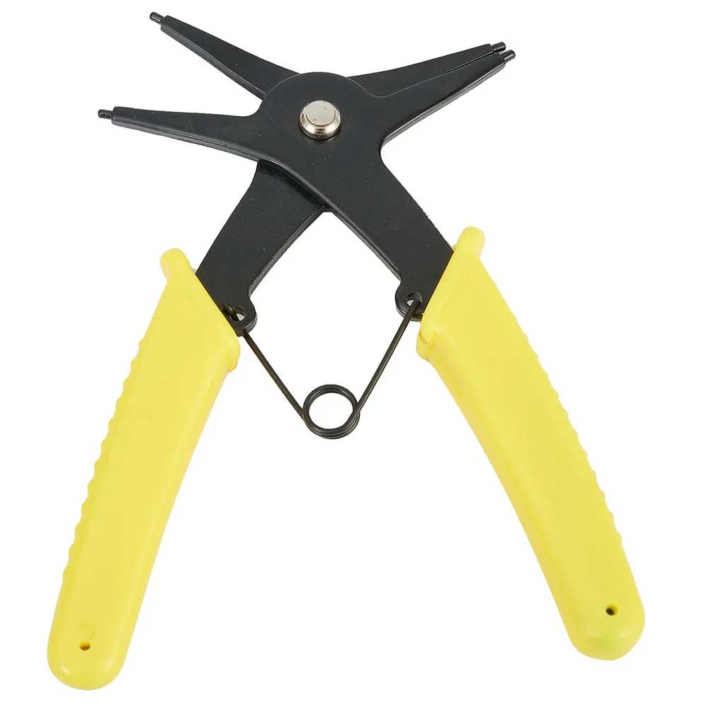 Cost-effective Circlip Plier 1 Pcs Removal Applicable Snap Ring 10-40mm Easy To Operate For External Snap Rings