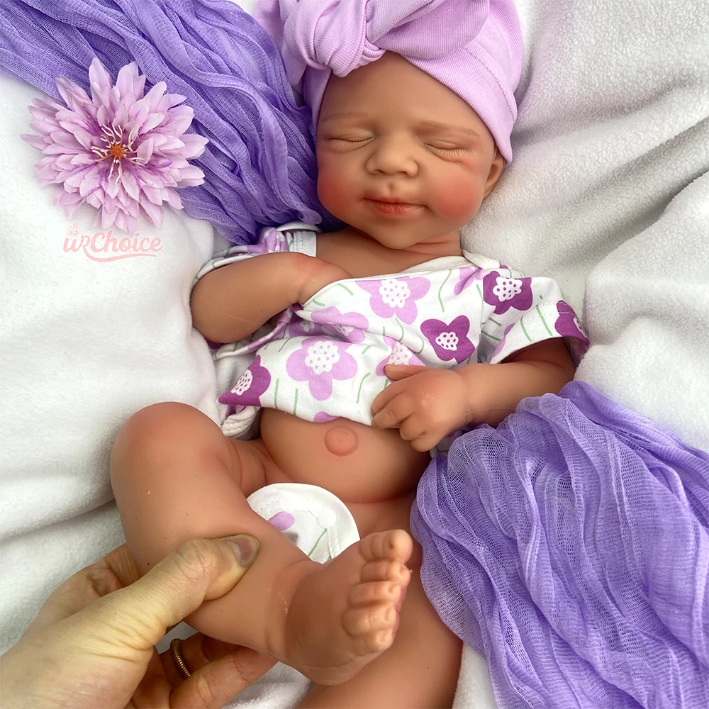 50cm Pascale poupée douce en silicone renaissante imperméable bébé fille / garçon peut ouvrir la bouche poupée soutien émotionnel pour la maladie d'Alzheimer