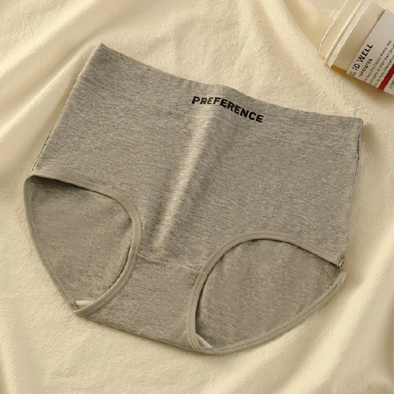3PCS/set Color Panties Cotton Women Comfortable High-waist Underwear Soft Linge… - Image 6