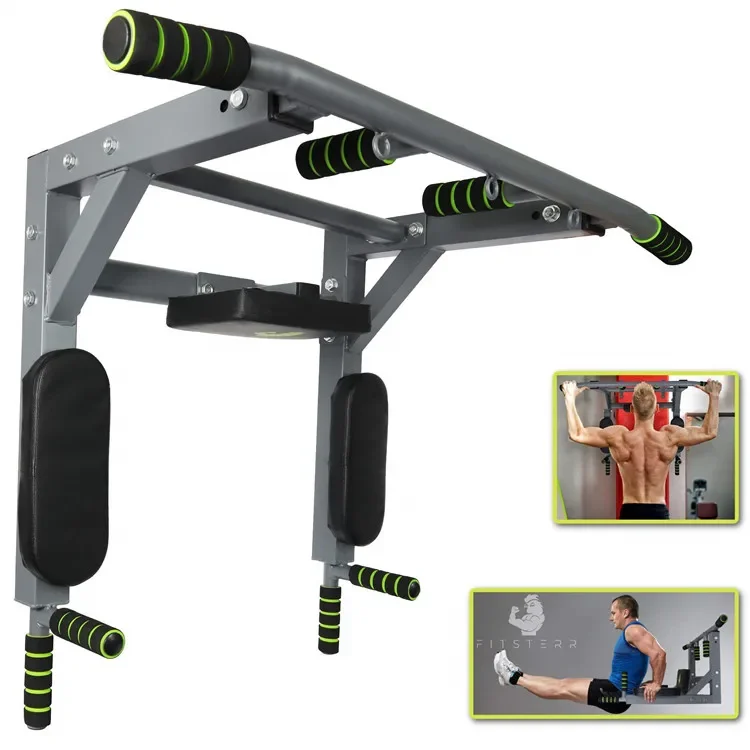 Indoor Gym soffitto esercizio orizzontale attrezzature per il Fitness Pull-up Pullup Chin-up Chin-Up Barra Parede up Bar montato a parete