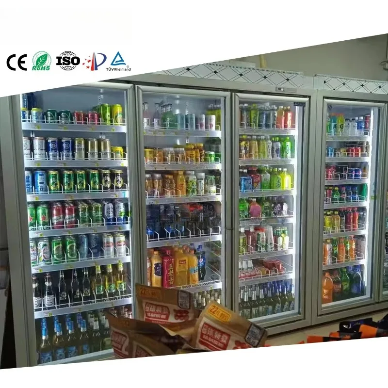 4 Glass Door Display Walk in Freezer LED Lamp Refrigeration Cold Room for Beer Storage