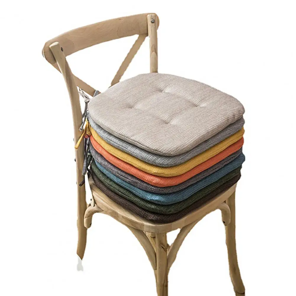 40/45cm Stool Cushion Car Seat Chair Pillow Butt Pad Polyester Chair Cushion Dining Garden Home Kitchen Office Chair Seat Pads